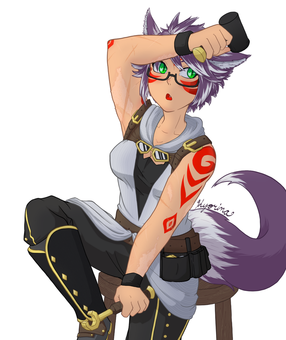 Don't Worry, she's just lost in thought.